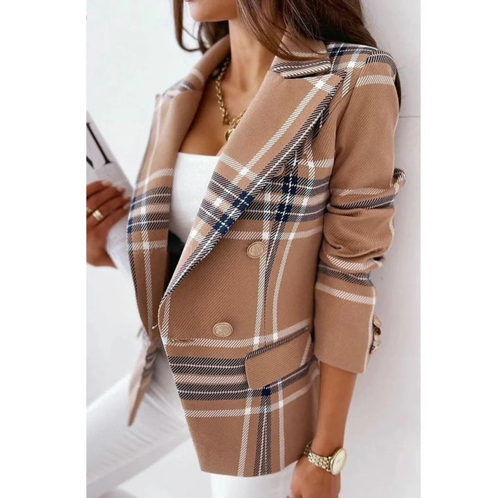 Eline – Damesblazer met Wendekraag