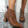 Hadley – Elegante Stiletto Enkellaarzen Dames