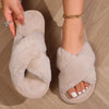 Warme Fluffy Damespantoffels - ideaal voor thuis