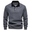 UrbanEase – Heren Polo Sweatshirt