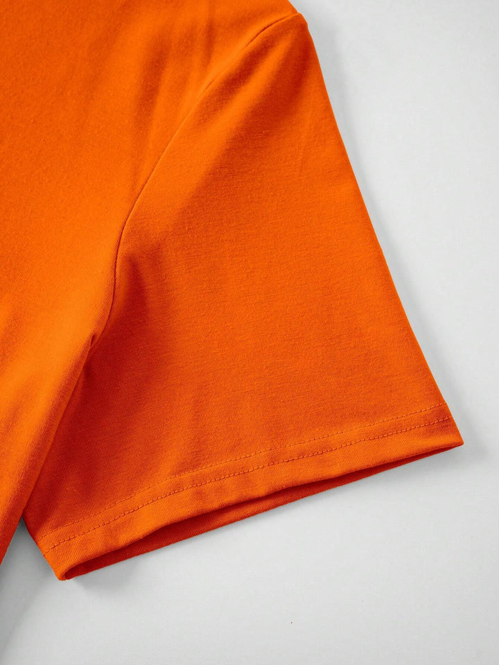 Slim-fit Heren T-shirt voor Koningsdag