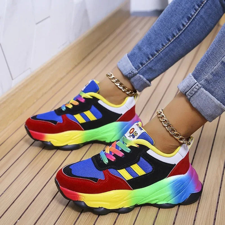 ActiveStep – Trendy Multicolor Sneakers met Chunky Zool
