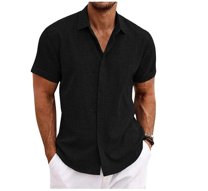 Elian – Linnen Herenshirt