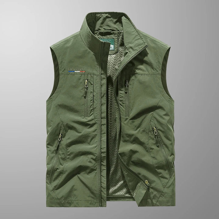 Tactisch heren vest met meerdere zakken