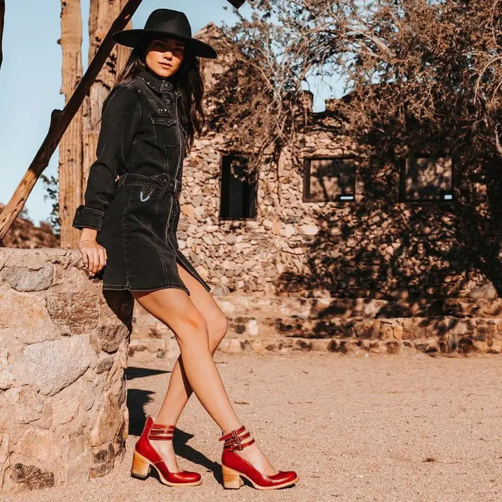 Juniper – Vintage Pumps Dames