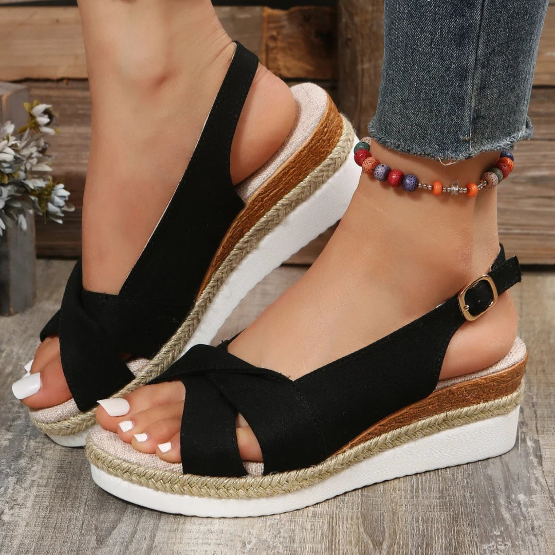 Juliette – Sandalen met Sleehak Voor Dames