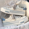 Serenity – Trendy Platform Canvas Sneakers