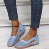 Vintage Instap Wedges Sandalen voor Dames