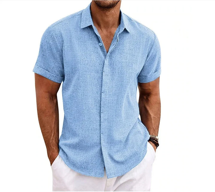 Elian – Linnen Herenshirt