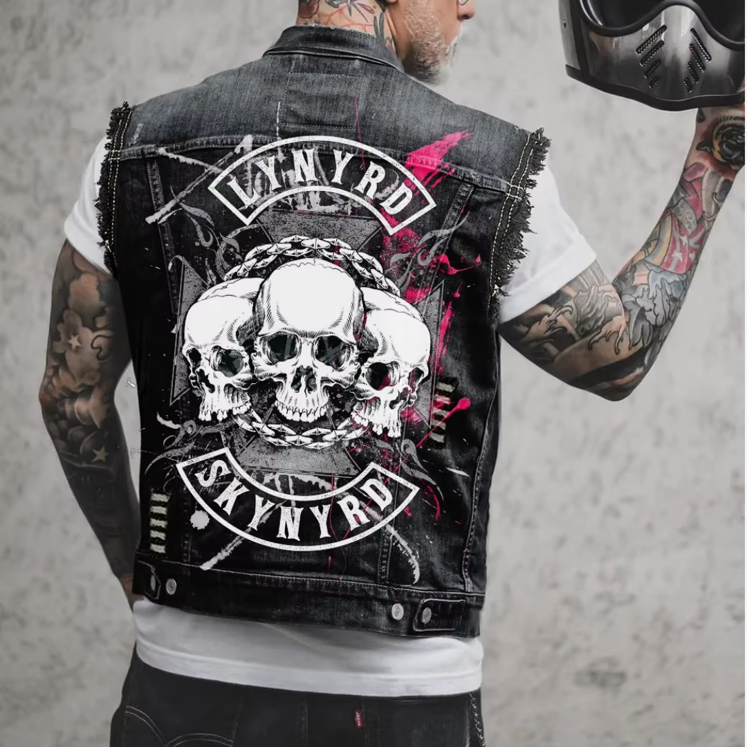Jack – Mouwloos Denim Vest voor Heren