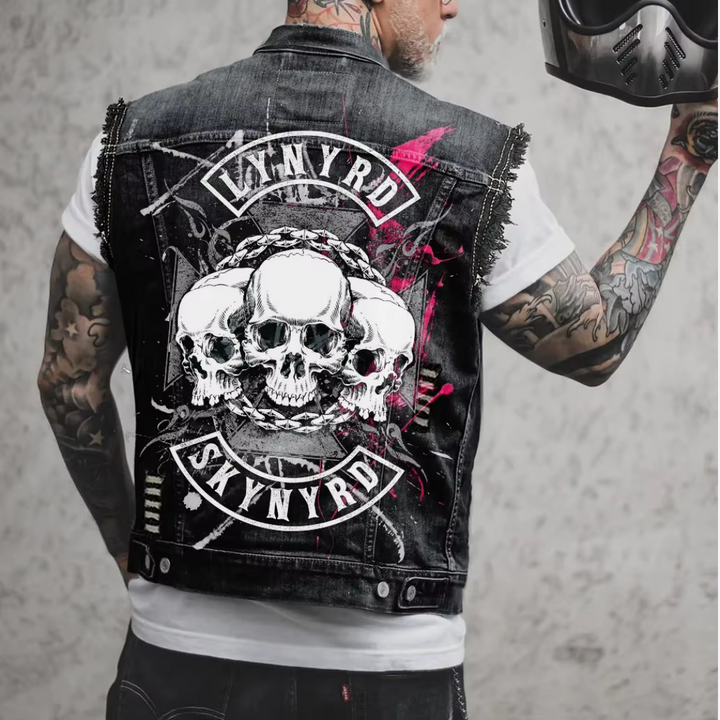 Jack – Mouwloos Denim Vest voor Heren