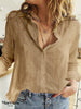Lize - Linnen damesblouse