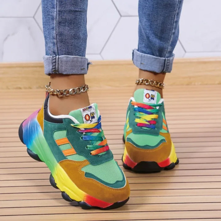 ActiveStep – Trendy Multicolor Sneakers met Chunky Zool