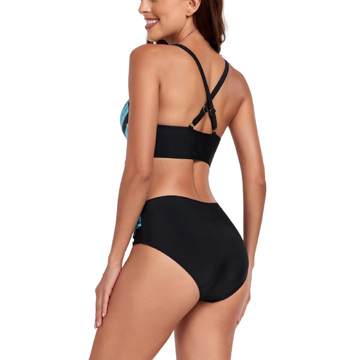 Talia – High Waist Bikini Set Dames