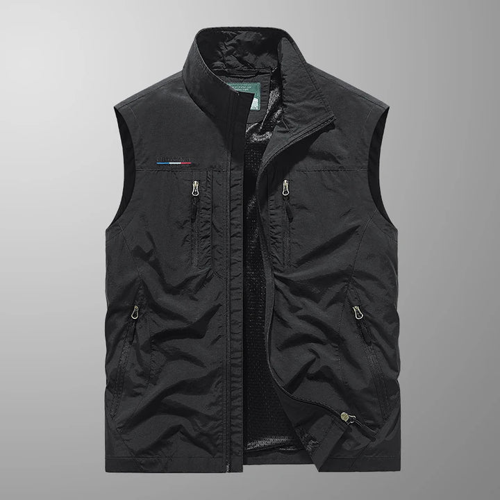 Tactisch heren vest met meerdere zakken