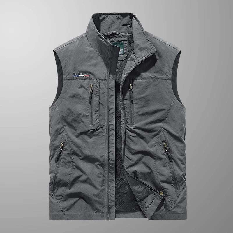 Tactisch heren vest met meerdere zakken