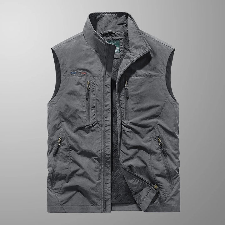 Tactisch heren vest met meerdere zakken