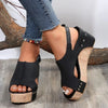 Sofia – Sandalen met Sleehak