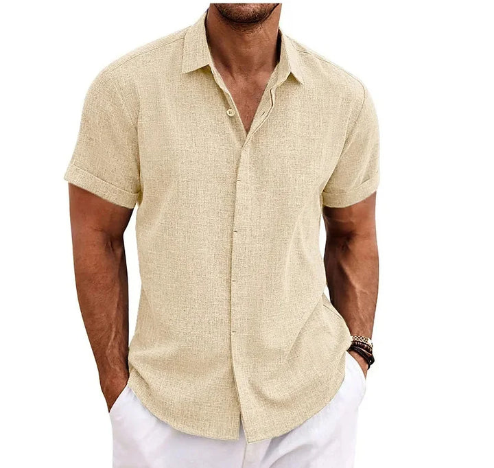Elian – Linnen Herenshirt