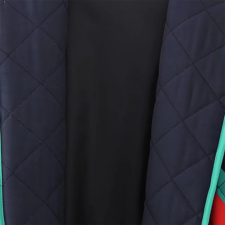 Paisley – Stijlvolle Polo Collar Cardigan Coat