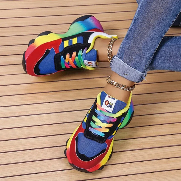 ActiveStep – Trendy Multicolor Sneakers met Chunky Zool