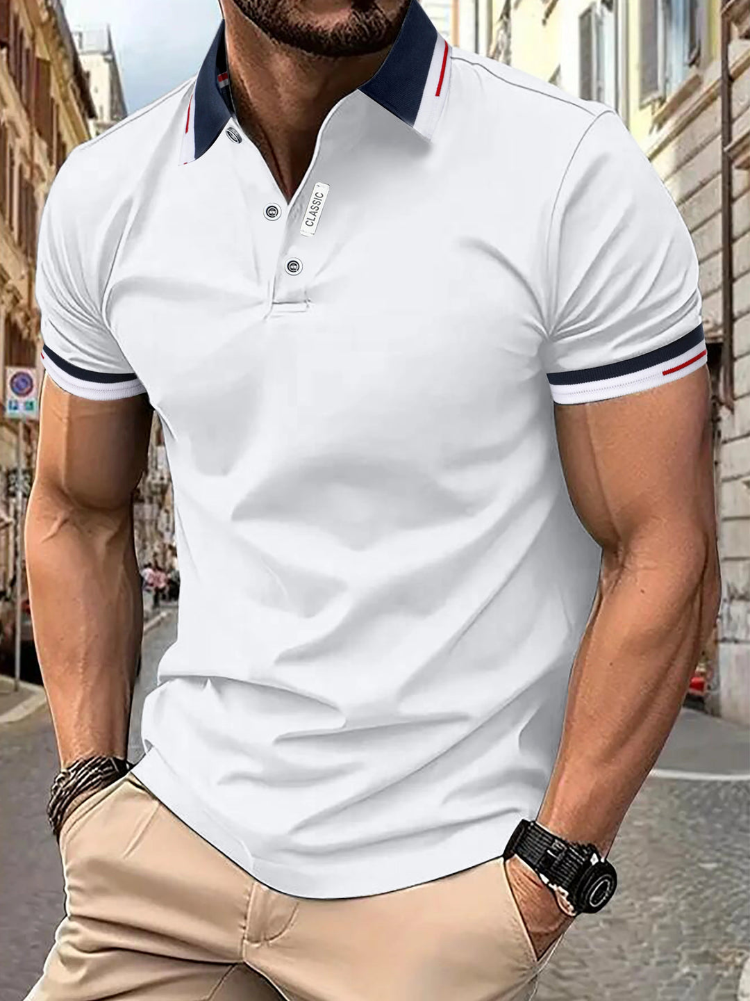 Nestor – Casual Polo Shirt voor Heren