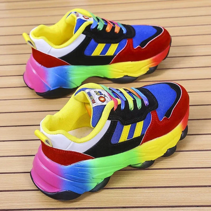 ActiveStep – Trendy Multicolor Sneakers met Chunky Zool