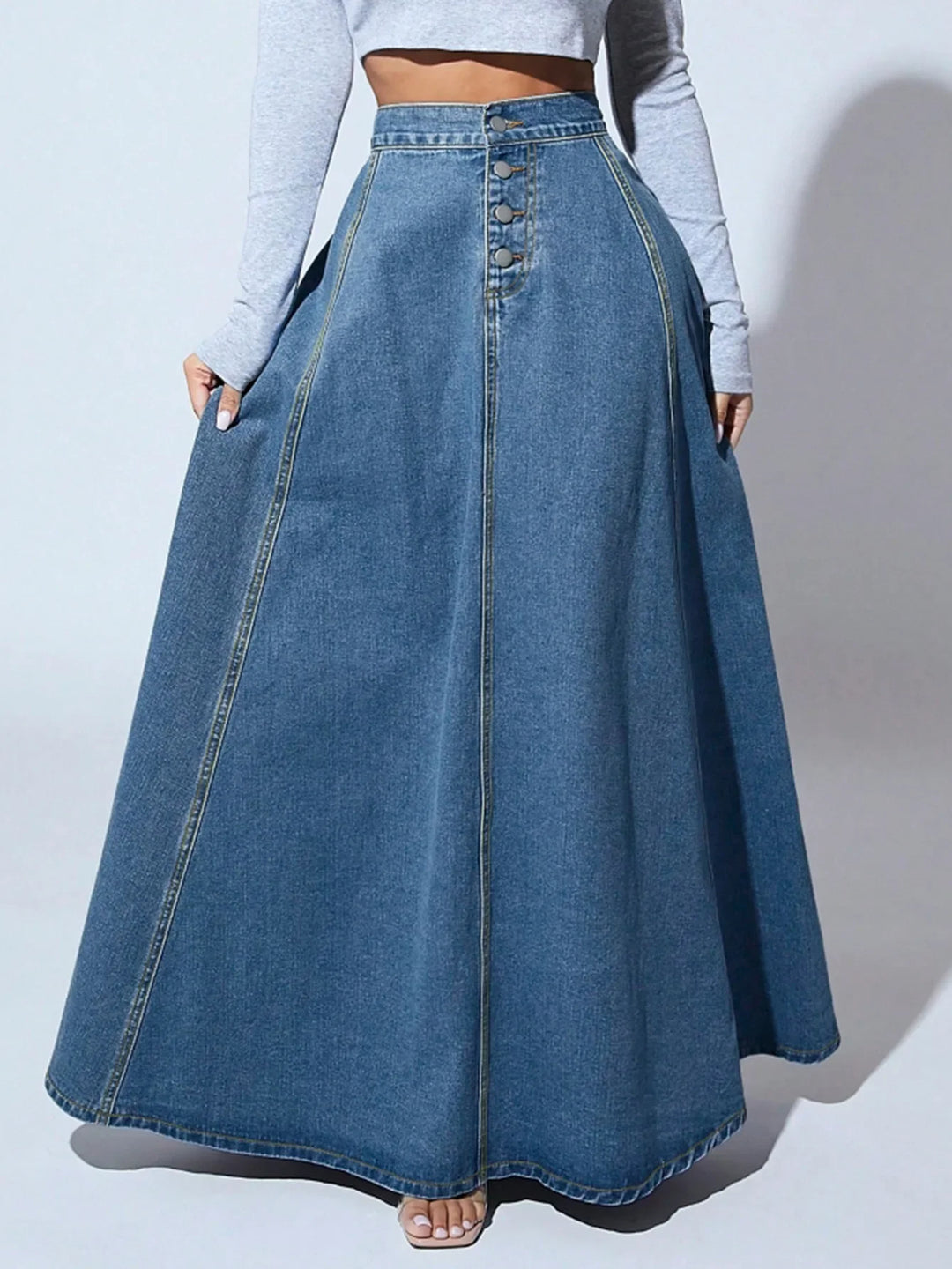 Avery – Dames Denim Rok