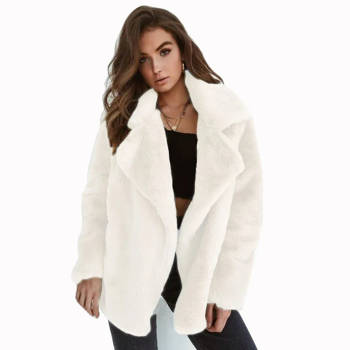Mila – Faux Fur Teddy Jas