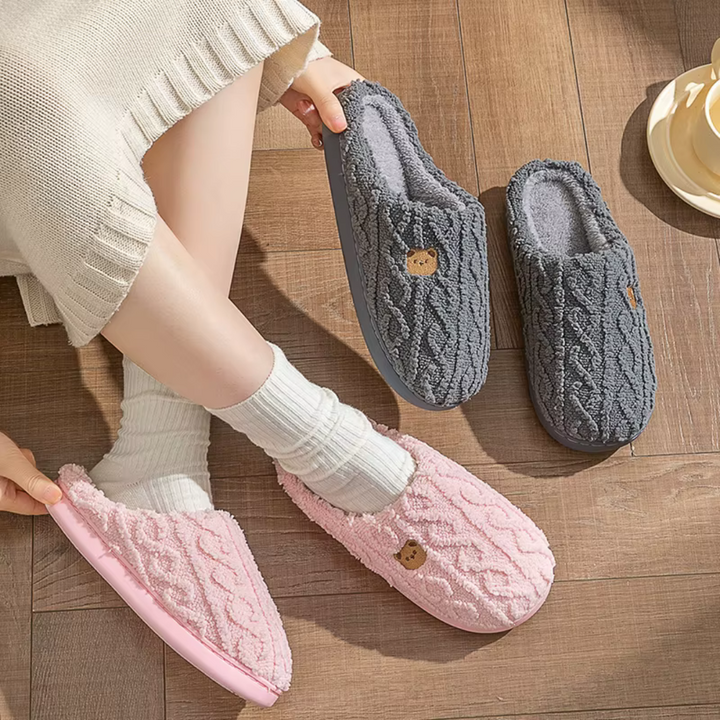 Nomi – Warme Pluchen Pantoffels voor Dames