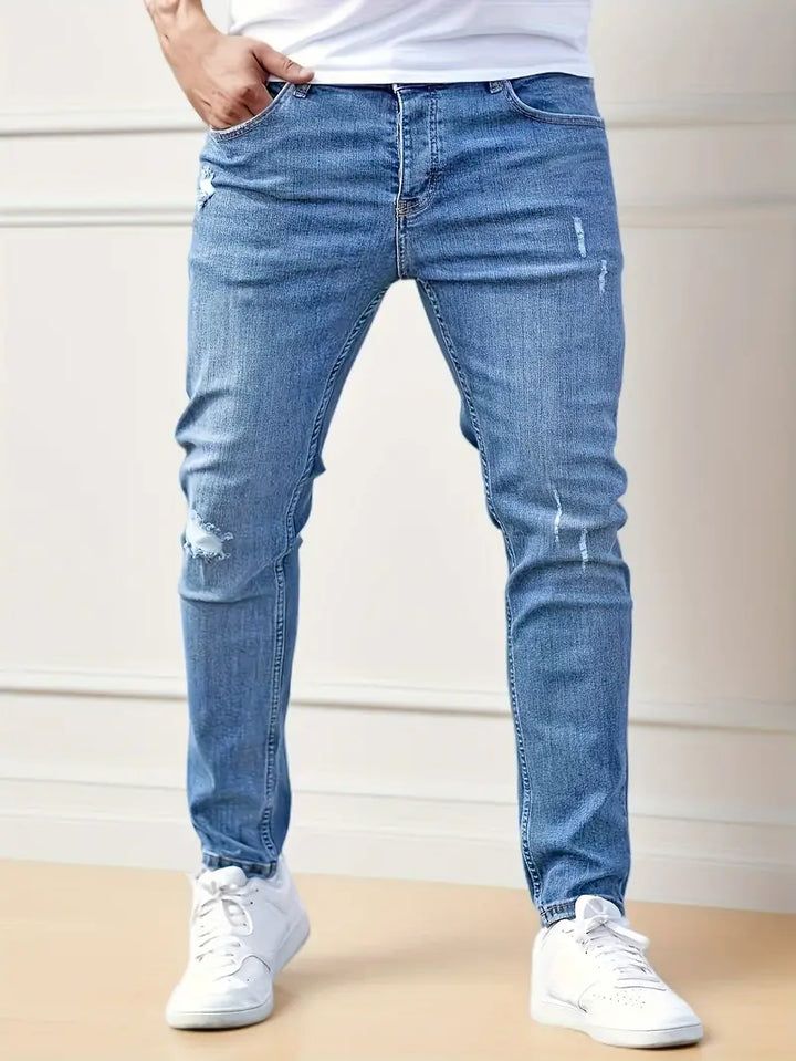 Slim Fit Stretch Jeans voor Heren