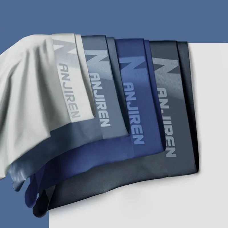 FrostFlex – Zijdezachte Boxershort Set voor heren (4 stuks)