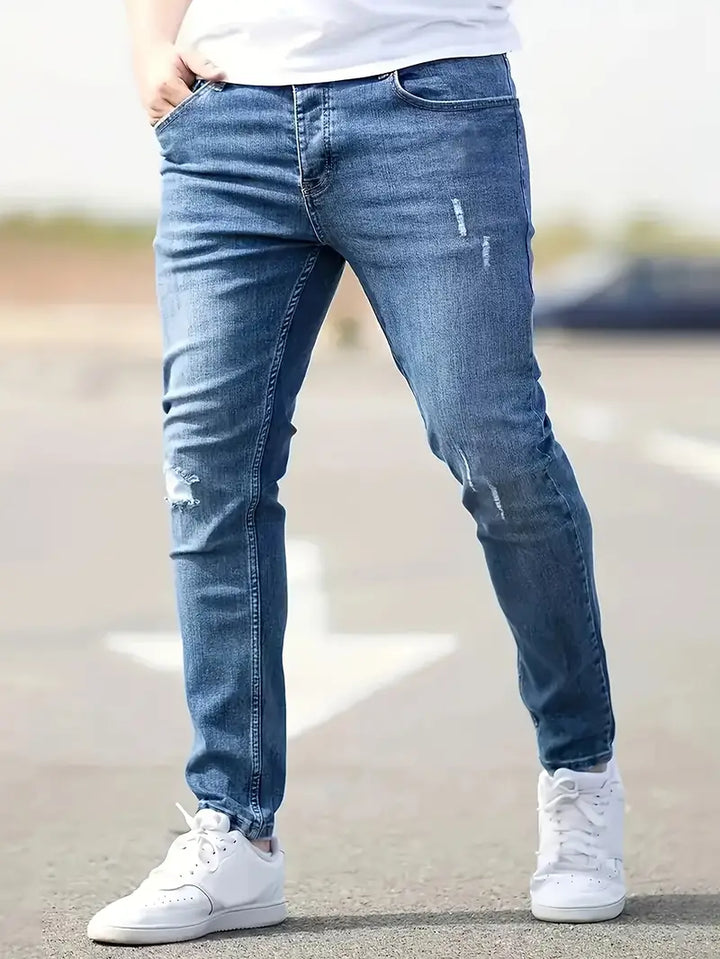 Slim Fit Stretch Jeans voor Heren