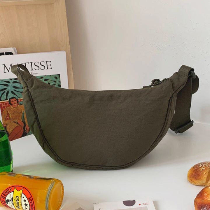 UrbanTote – Ruime Nylon Schoudertas voor Dames