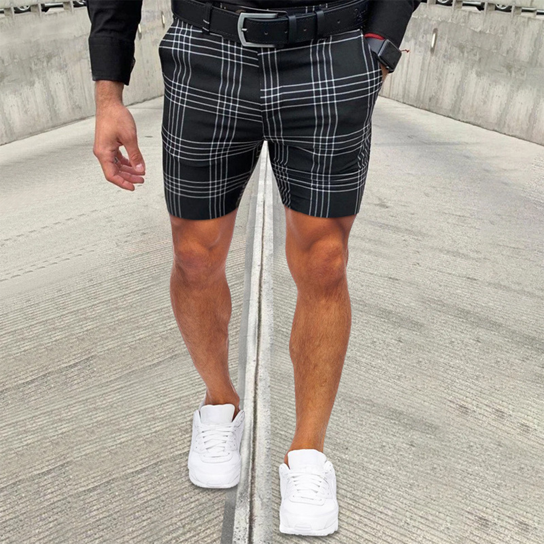 Daro – Heren Geruite Casual Korte Broek