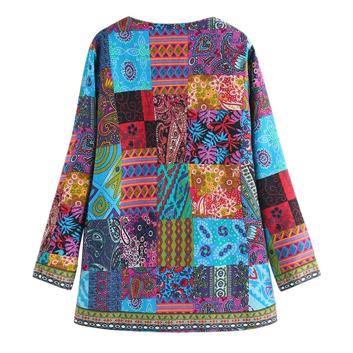 Gebreid Vest Retro stijl Dames