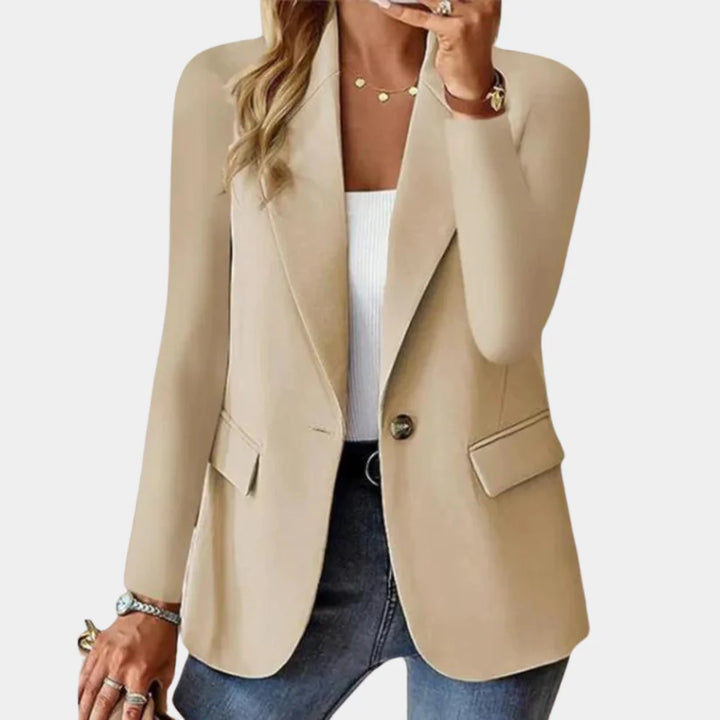 Elise – Getailleerde Zomerblazer met Stretch Dames