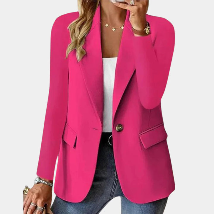 Elise – Getailleerde Zomerblazer met Stretch Dames