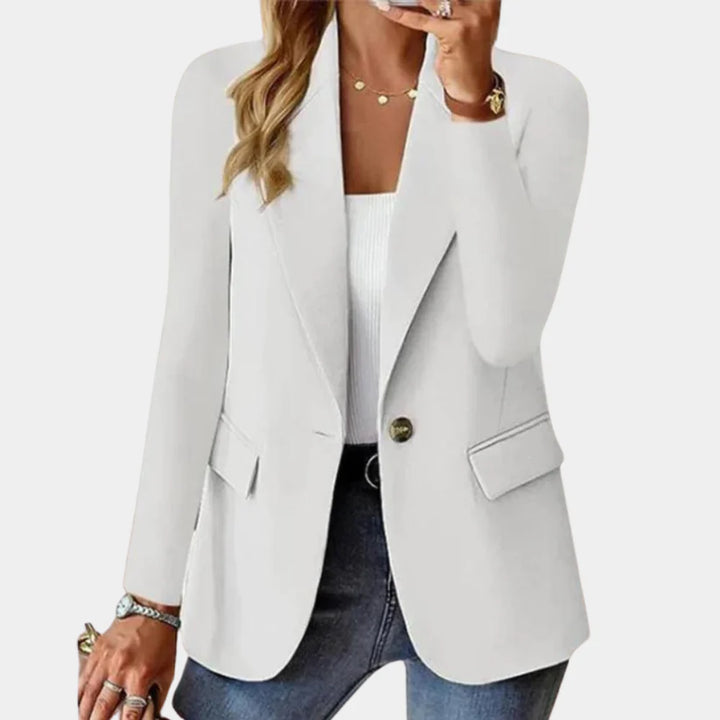 Elise – Getailleerde Zomerblazer met Stretch Dames