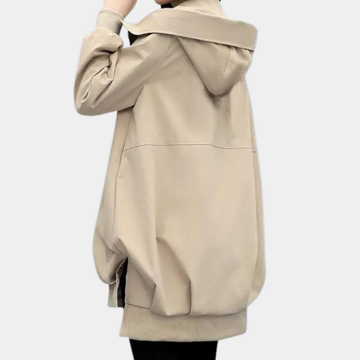 UrbanShield – tussenjas voor dames met Capuchon