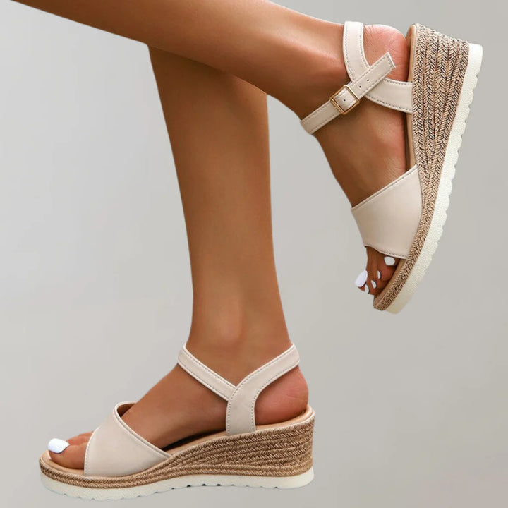Sienna – Sleehak Sandalen Dames