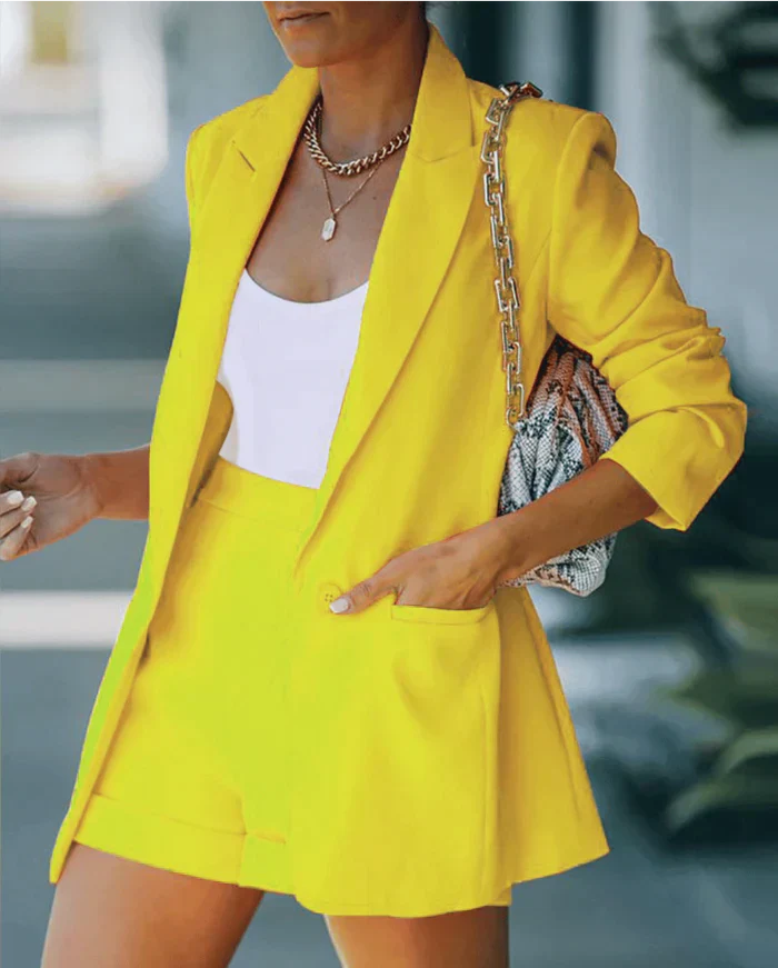 Belle – Blazer Short Set