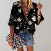 Elara – Zomerse Blouse met Bloemenprint