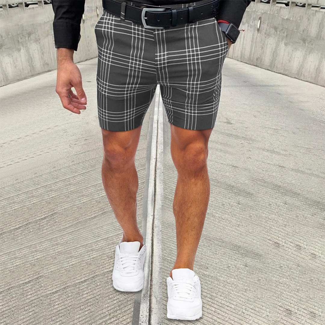 Daro – Heren Geruite Casual Korte Broek
