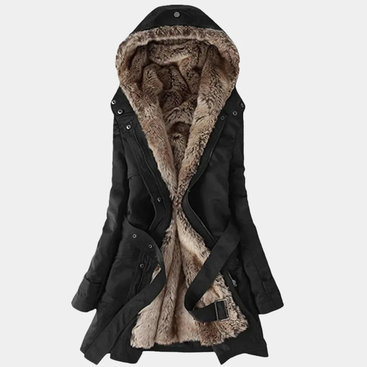 Elara – Winter Parka met Faux Bont