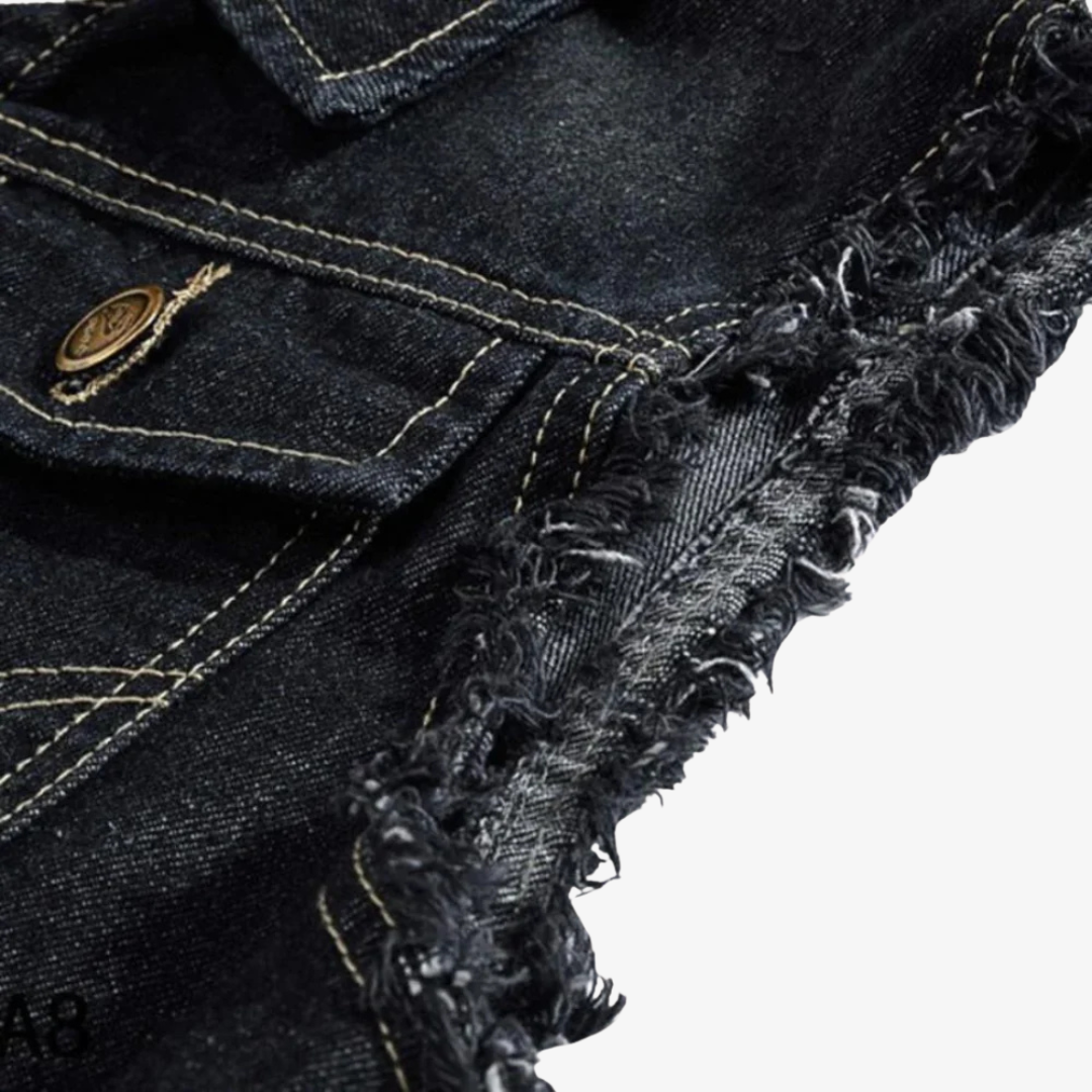 Jack – Mouwloos Denim Vest voor Heren