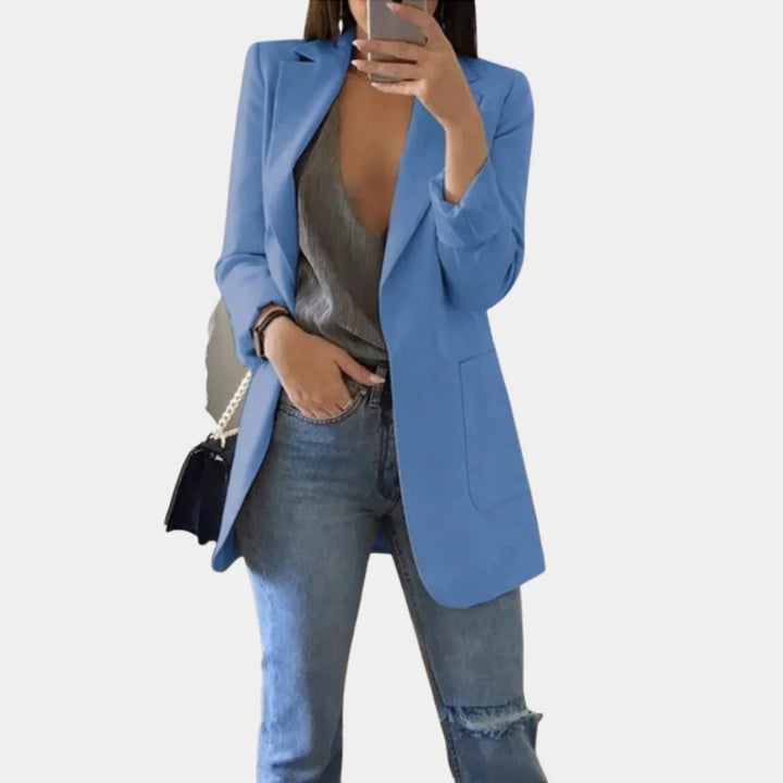 Nova – Lange Slim Fit Blazer Dames