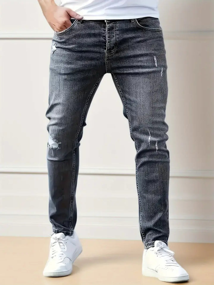 Slim Fit Stretch Jeans voor Heren