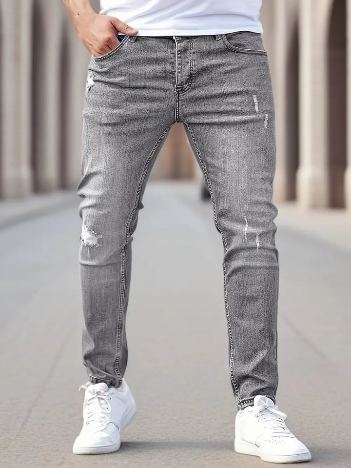 Slim Fit Stretch Jeans voor Heren