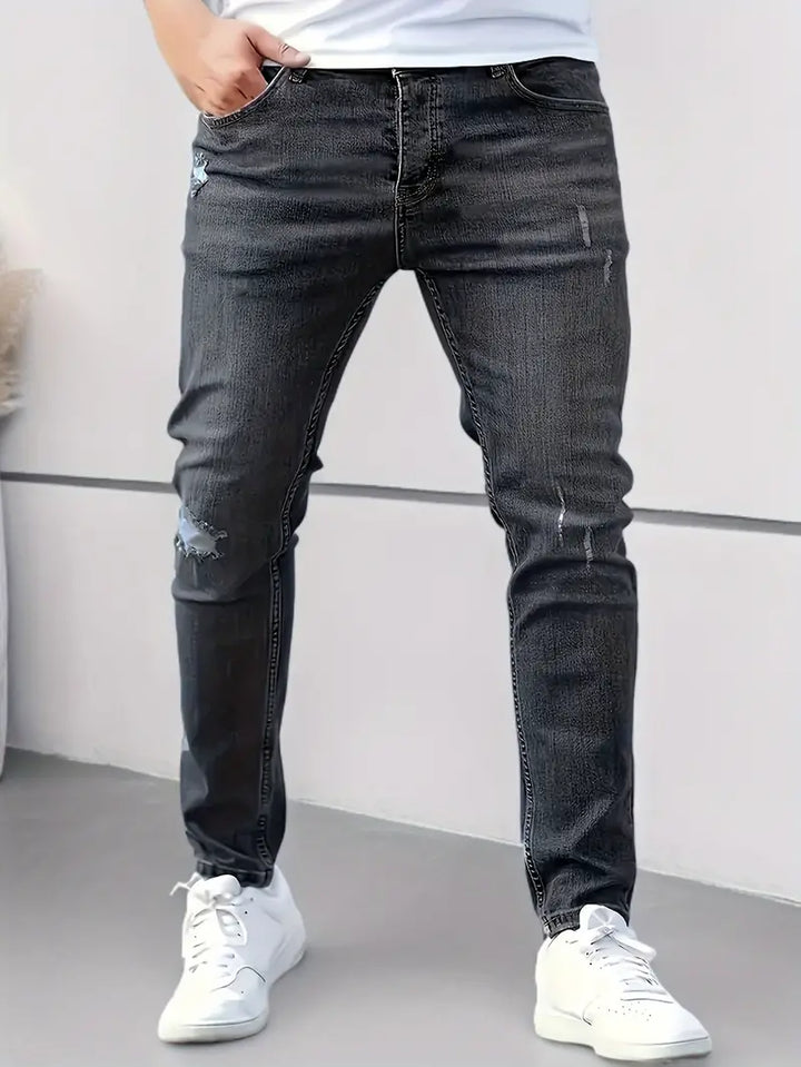 Slim Fit Stretch Jeans voor Heren